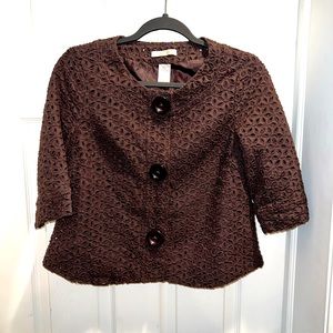 ❤️‍🔥 Zoe D Button Up Shrug/Jacket